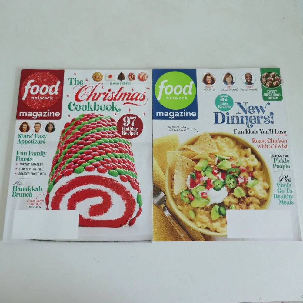 Food Network magazine 4 issues